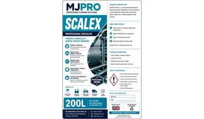 Scalex professional product available from MJ Industrial Solutions